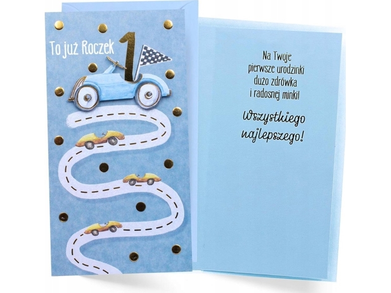 Yeku Geburtstagskarte Geburtstag Auto