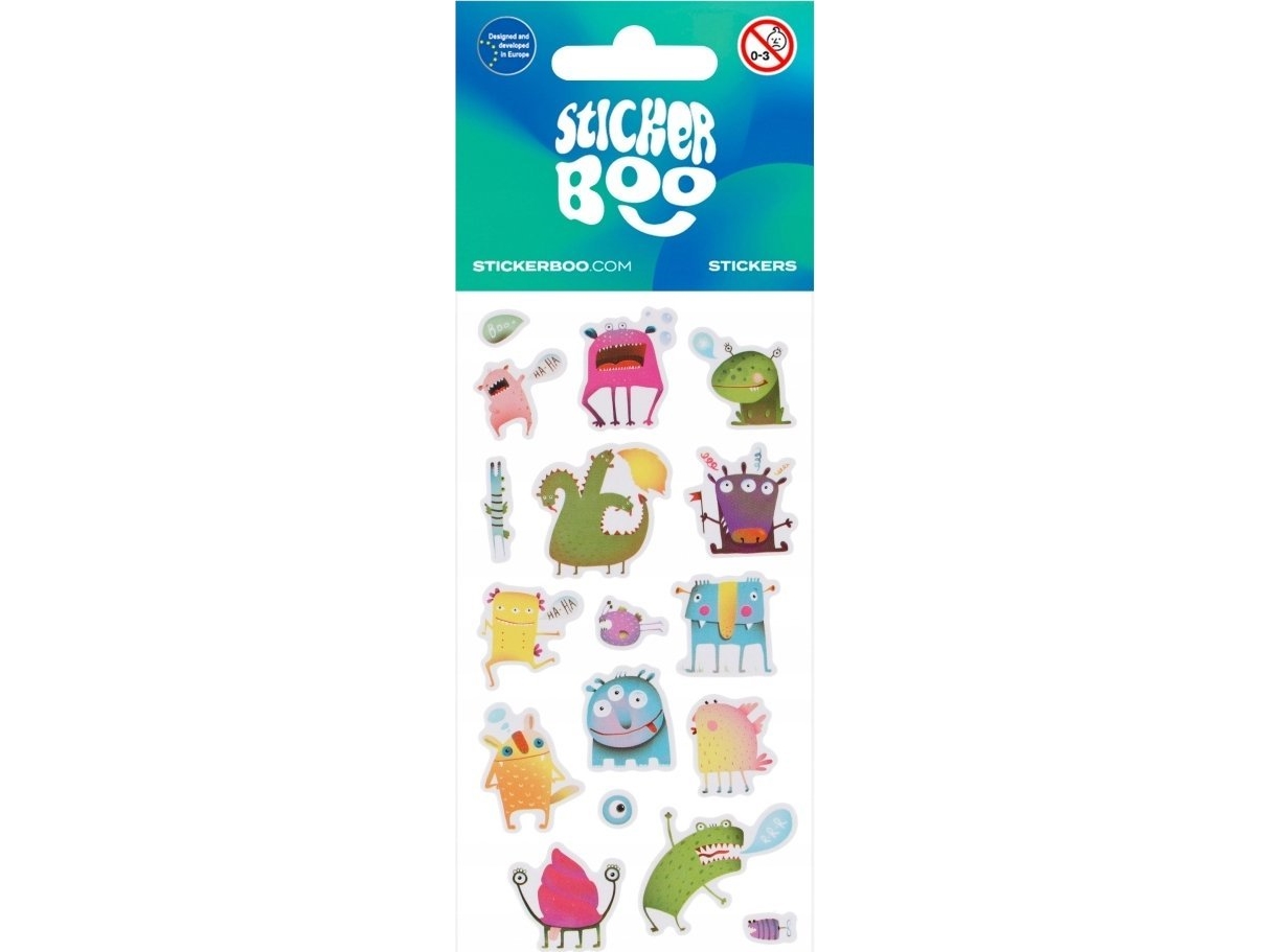 Stickerboo Sticker Potworki 2 66X180 S-Boo Pbh 120/1800