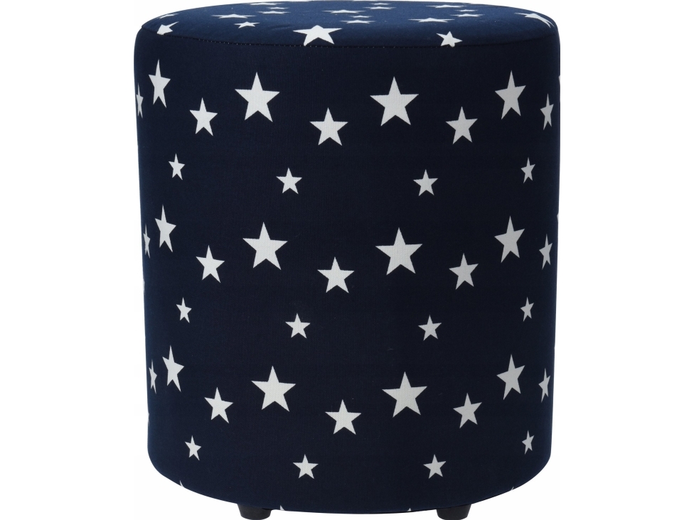 Home Styling Collection Pufa STARS, 30 cm, granatowa z giwazdkami | N - A | GameStuff