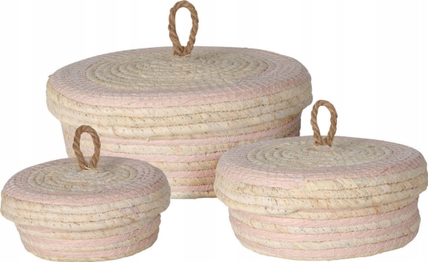 Home Styling Collection Vorratsbehälter Mit Deckel, 3 Stück