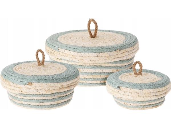 Home Styling Collection Vorratsbehälter Mit Deckel, 3 Stück
