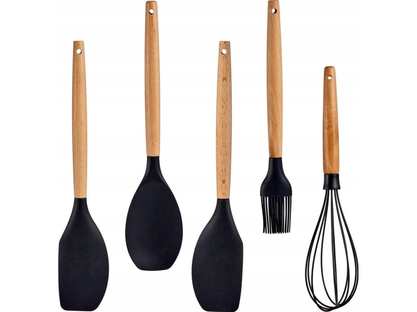 Kinvara køkkenredskaber i silikone, 5 stk