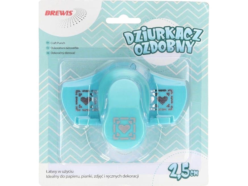 DP Craft Dekorativ kantstans - Hjärta 2,5cm | Övriga | GameStuff