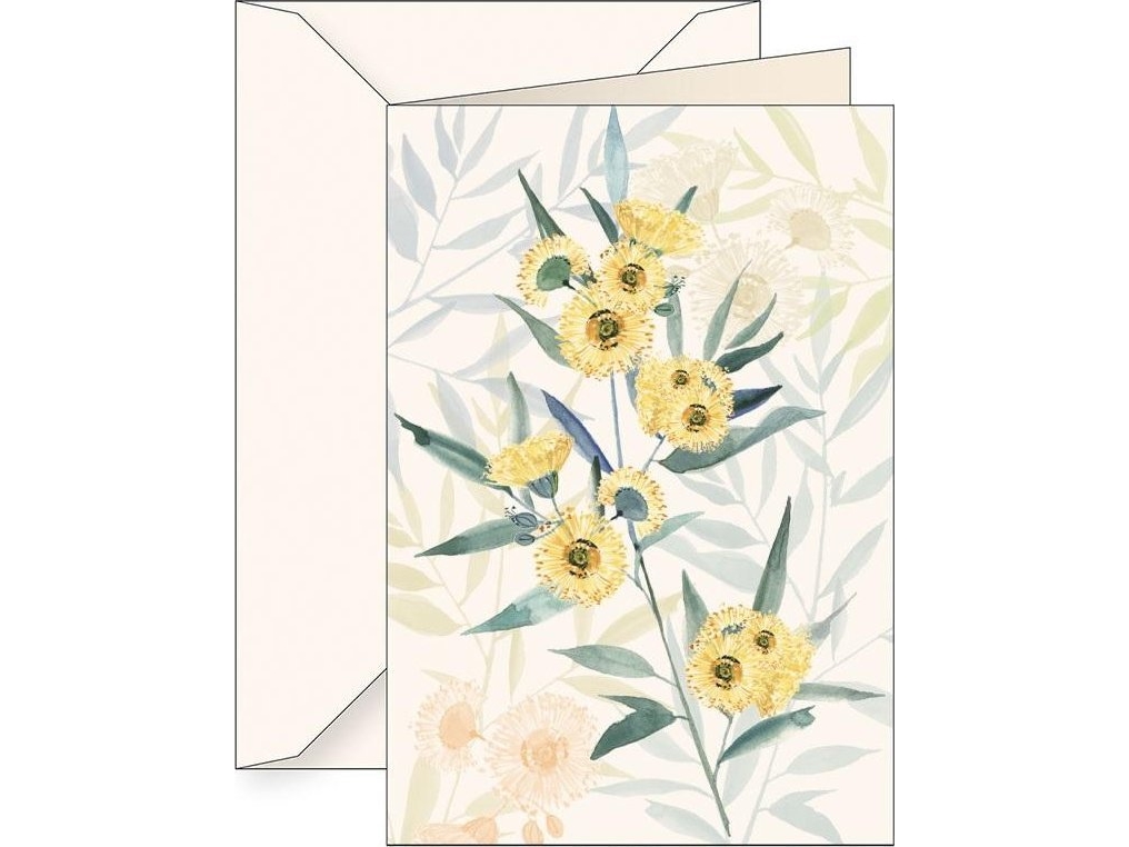 Tassotti konvolutkort B6 + kuvert 6124 eukalyptusfarvet galkowy