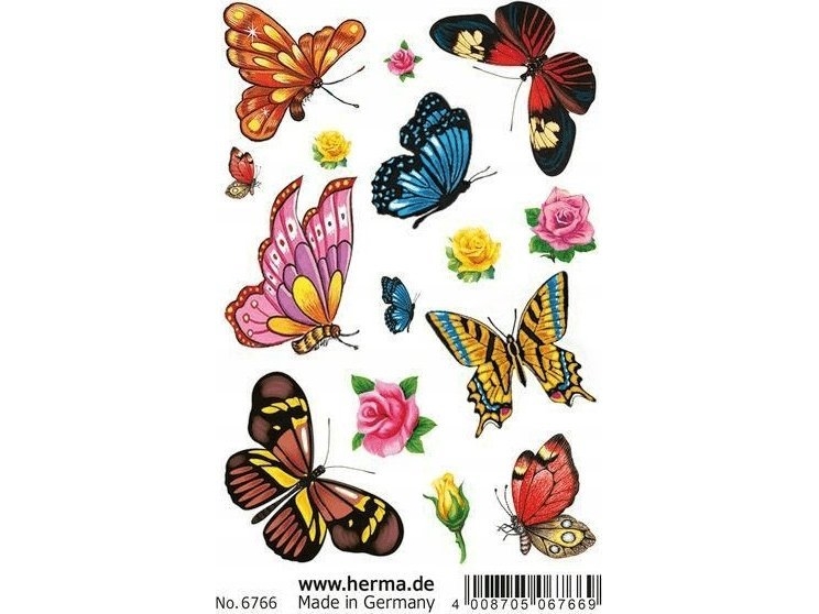 Tattoo - sommerfugle