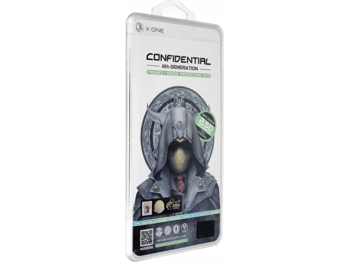 X-One Protektor Lcd X-One Extreme Shock Eliminator 4Th Gen. Privacy - Do Iphone 15 Plus