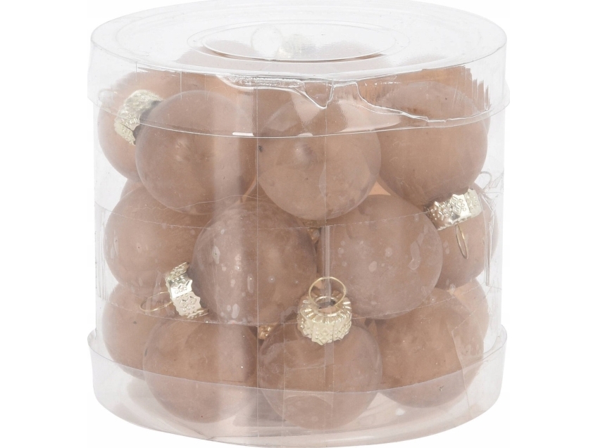 Home Styling Collection szklanych bombek, 24 sztuki, Ø 2,5 cm