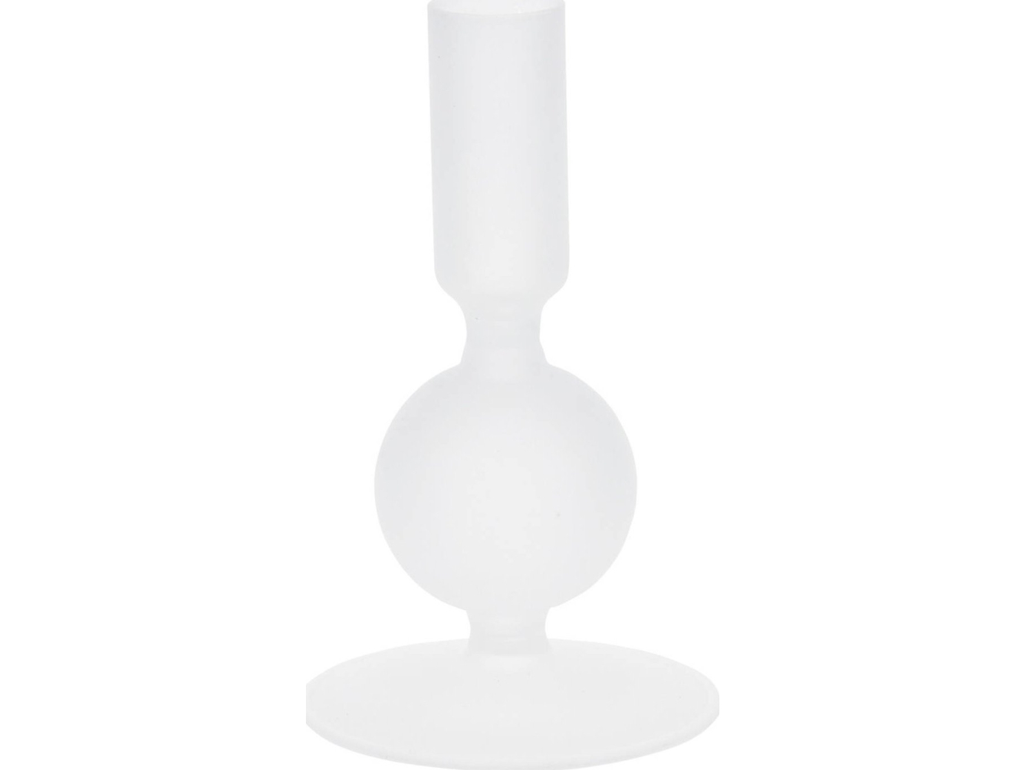 Home Styling Collection Lasijalkainen kynttilänjalka, 14 cm