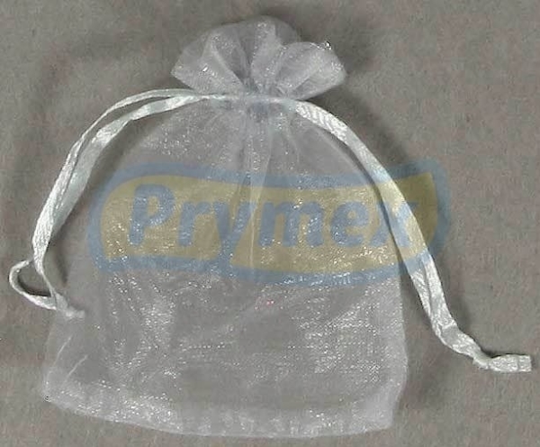 Mfp Papier Organza Säcke Silber 7X10cm 10Stk