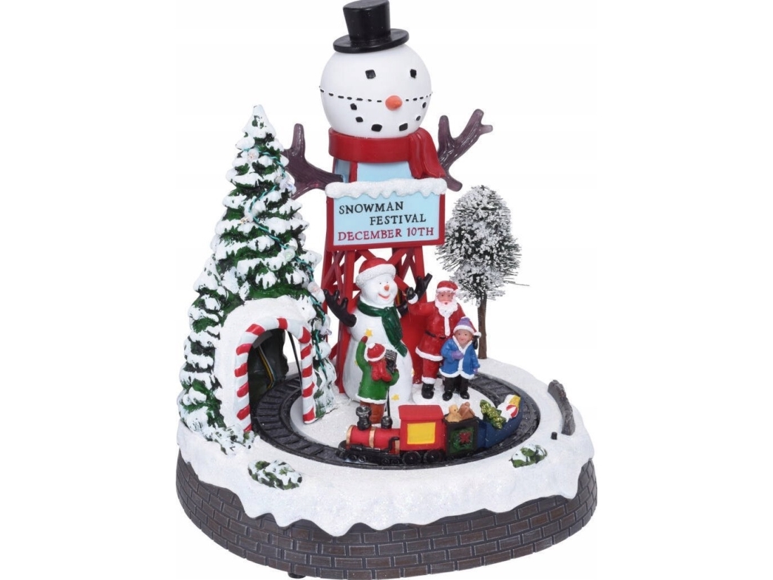 Home Styling Collection Juldekoration Flyttbar vinterdekoration, LED, 29 cm | Julen - Juldekorationer - Dekorationer för jul | GameStuff