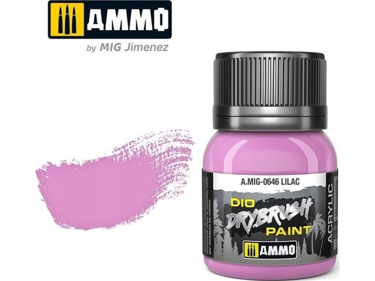 Vallejo Ammo DIO Drybrush - Lilac | Skola & Hobby - Konstmaterial - Specialprodukter | GameStuff