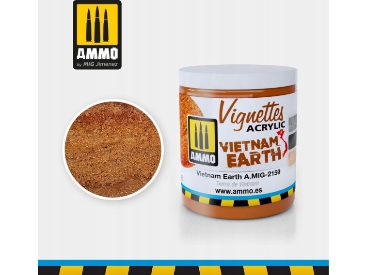 Vallejo Ammo: Acrylic Mud - Vignettes - Vietnam Earth (100 ml)