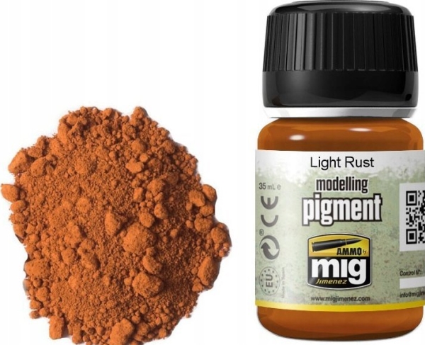 Vallejo Ammo: modellpigment Light Rust 35 ml | Hobby - Modelljärnväg - Markbyggnader | GameStuff