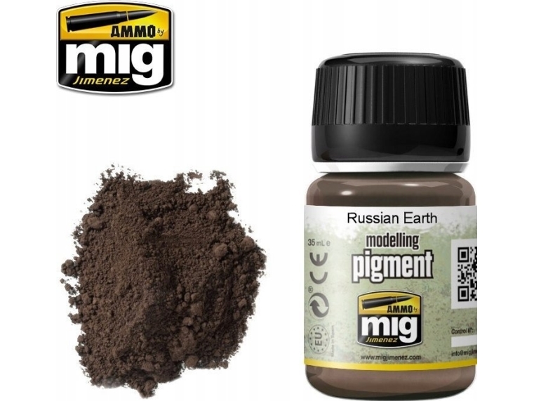 Vallejo Ammo: Modelling Pigment - Russian Earth (35 ml)