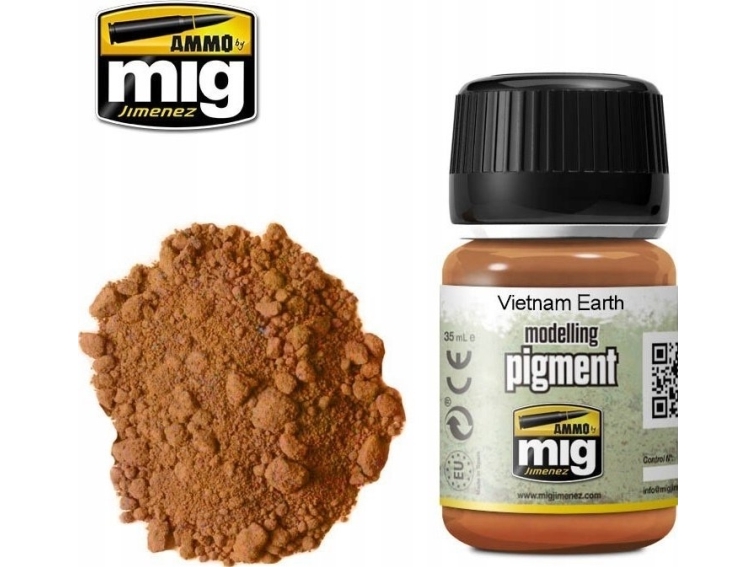 Vallejo Ammo modelling pigment - Vietnam Earth (35 ml)