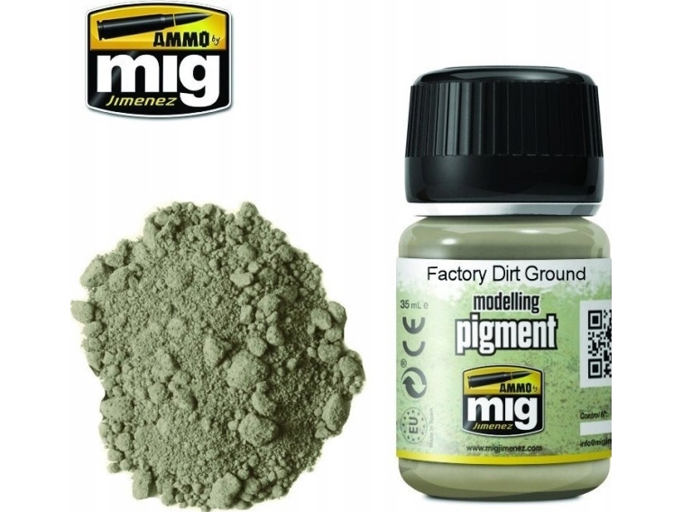 Vallejo Ammo modelleringspigment - Factory Dirt Ground (35 ml)