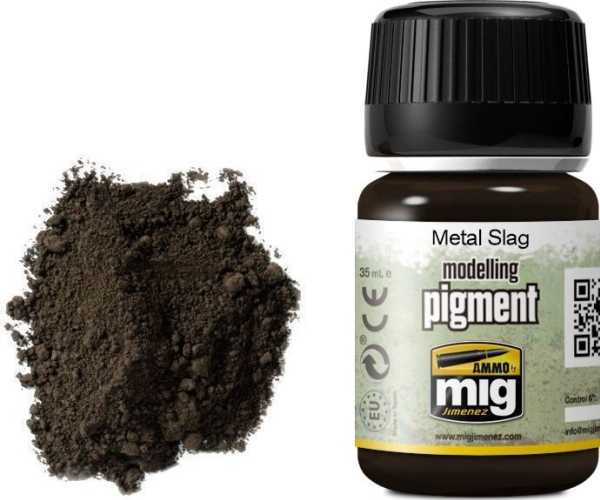 Vallejo Ammo modelleringspigment Metal Slag (35 ml)