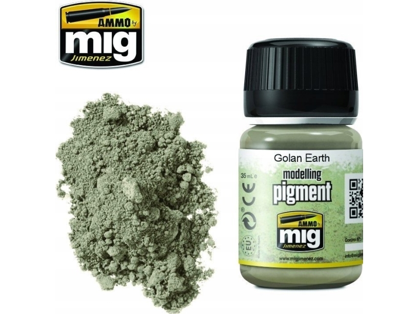 Vallejo Ammo modelleringspigment - Golan Earth (35 ml) | Hobby - Modelljärnväg - Markbyggnader | GameStuff