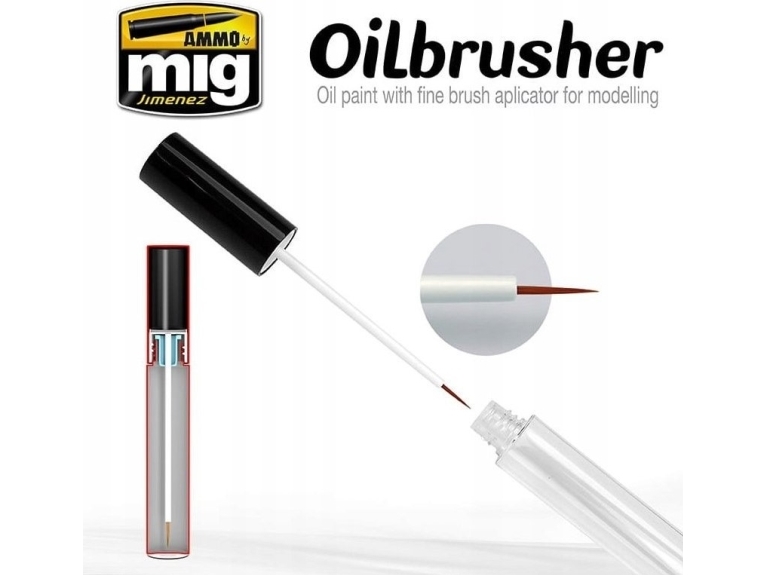 Vallejo Ammo: Oilbrusher - Dark Green (10 ml)