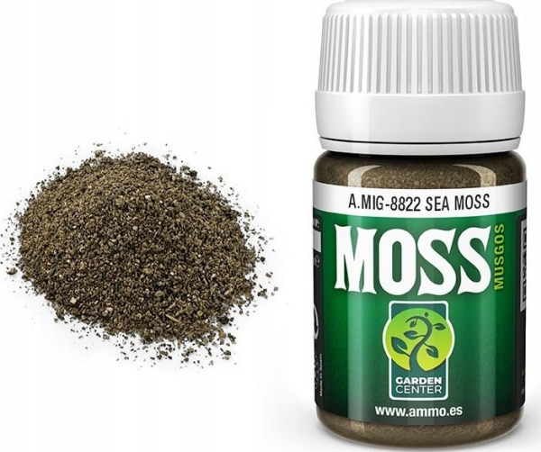 Vallejo Ammo: Moss - Sea Moss (35 ml) | Hobby - Modelljärnväg - Markbyggnader | GameStuff