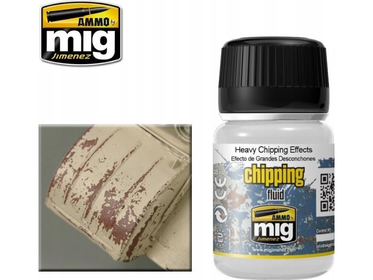 Vallejo Ammo: Chipping Fluid - Heavy Chipping Effects (35 Ml)