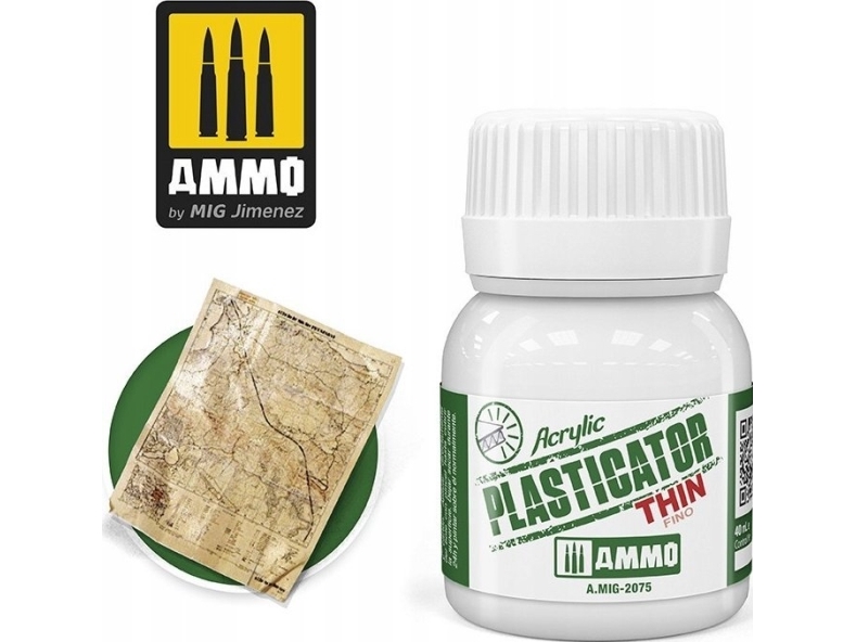 Vallejo Ammo: Acrylic Plasticator - Thin (30 ml)