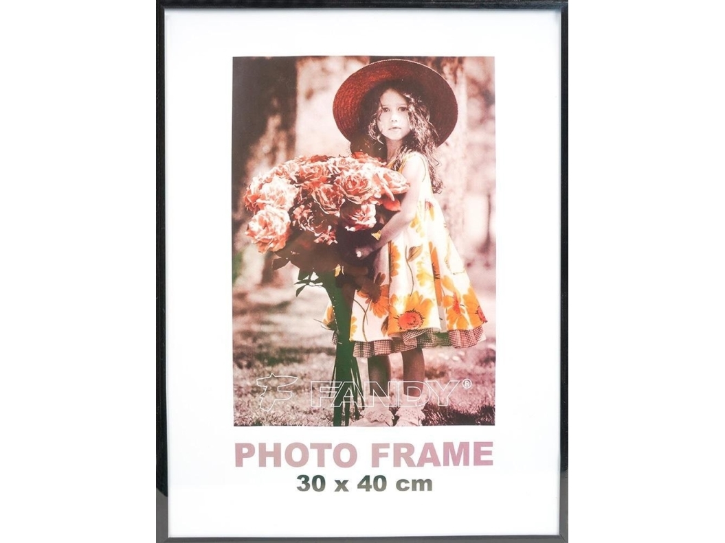 Fandy Rahmen Simple 30X40cm Schwarz