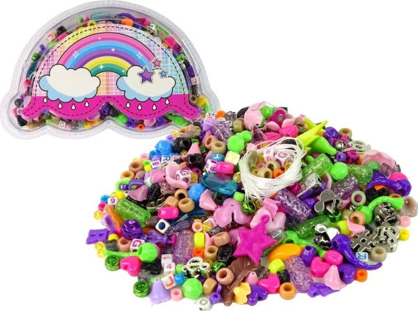 Leantoys Farvede Perler Til Diy Smykker