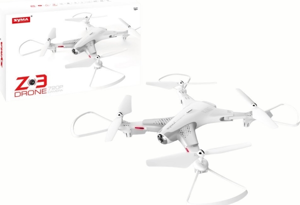 Leantoys Ferngesteuerte Drohne Z3 720P Kamera Syma Weiß