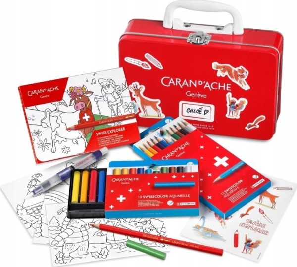 Caran D`Arche Metal Crayon Case Caran D'ache Swisscolor