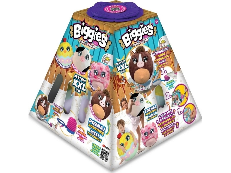 Cobi Biggies Farm! Xxl Pump-Up Maskot