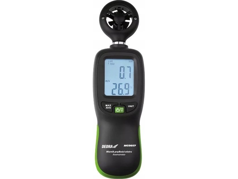 Dedra Vindhastighetsmätare | Trädgården - Trädgårdstillbehör - Anemometrar | GameStuff