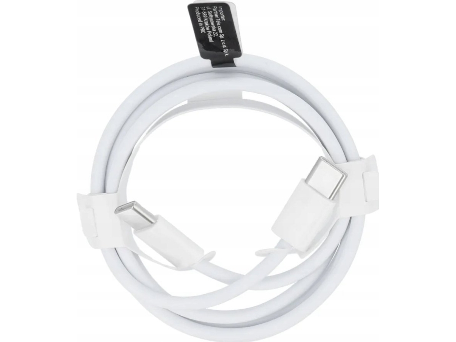 Usb-Kabel Oem Usb-C Til Usb-C 1 M Hvid