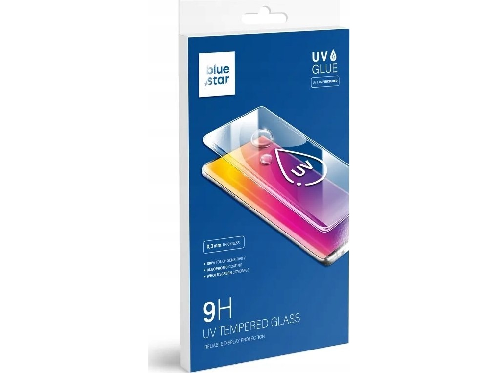 Partner Tele.Com Gehärtetes Glas Blue Star Uv 3D Für Samsung Galaxy S24 Ultra