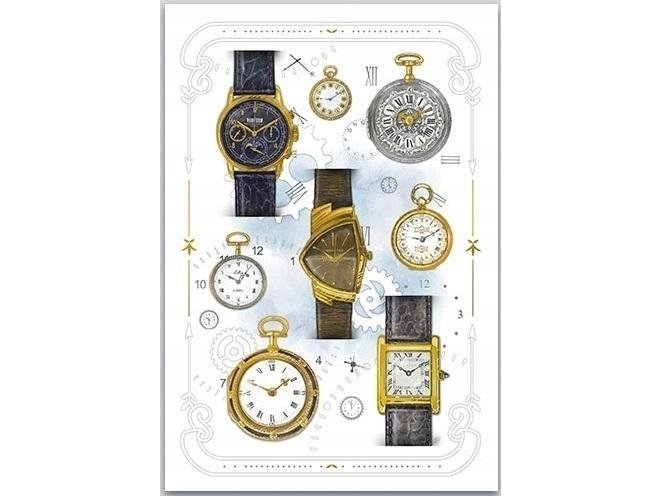Da Vinci Karnet 12X18 Cm B-Bd 502 083 + Koperta Zegarki