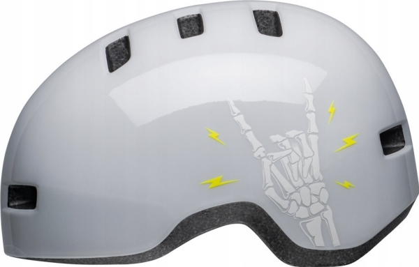 Bell cykelhjelm til børn BELL LIL RIPPER white corna str. S (48–55 cm)