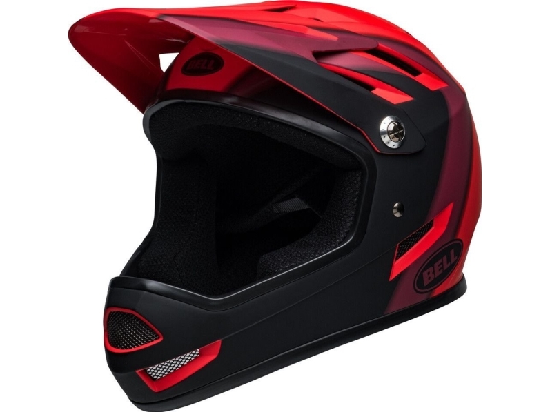 Bell cykelhjelm full face BELL SANCTION presences matte red black str. XS (48-51 cm) (NY)