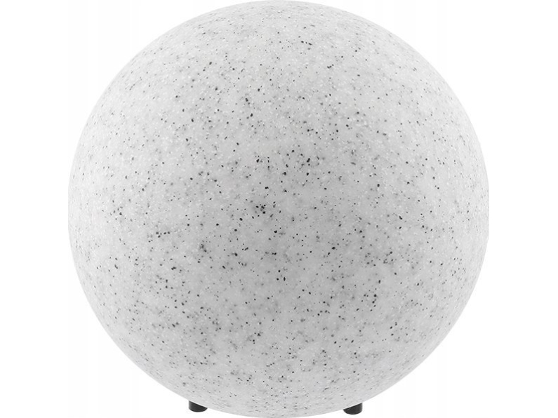 GTV Marmo OS-MARMO38-00 utomhus golvlampa 1x20W E27 vit/svart
