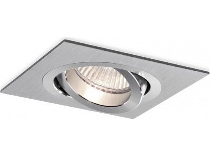 BPM Lighting indbygningsspot halogen BPM 1x50W GU5.3 MR16 aluminium A3011