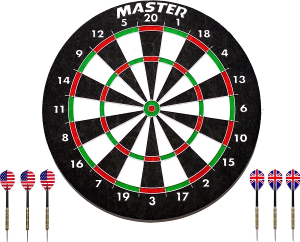 Master Dart Sisal Master Grader 45 cm | Sport & Träning - Sportutrustning - Dart spel | GameStuff