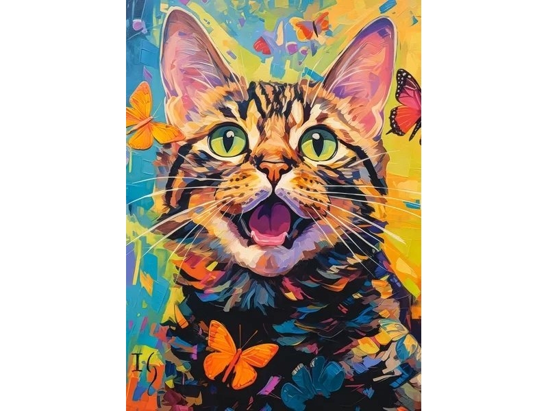 Castorland Puzzle 260 Happy Cat Castor