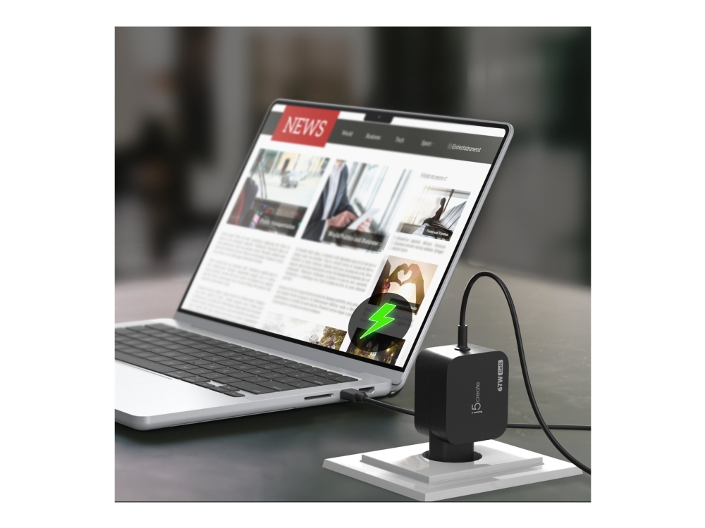 J5create Jup1565dce-En, Drinnen, Ac, Schwarz
