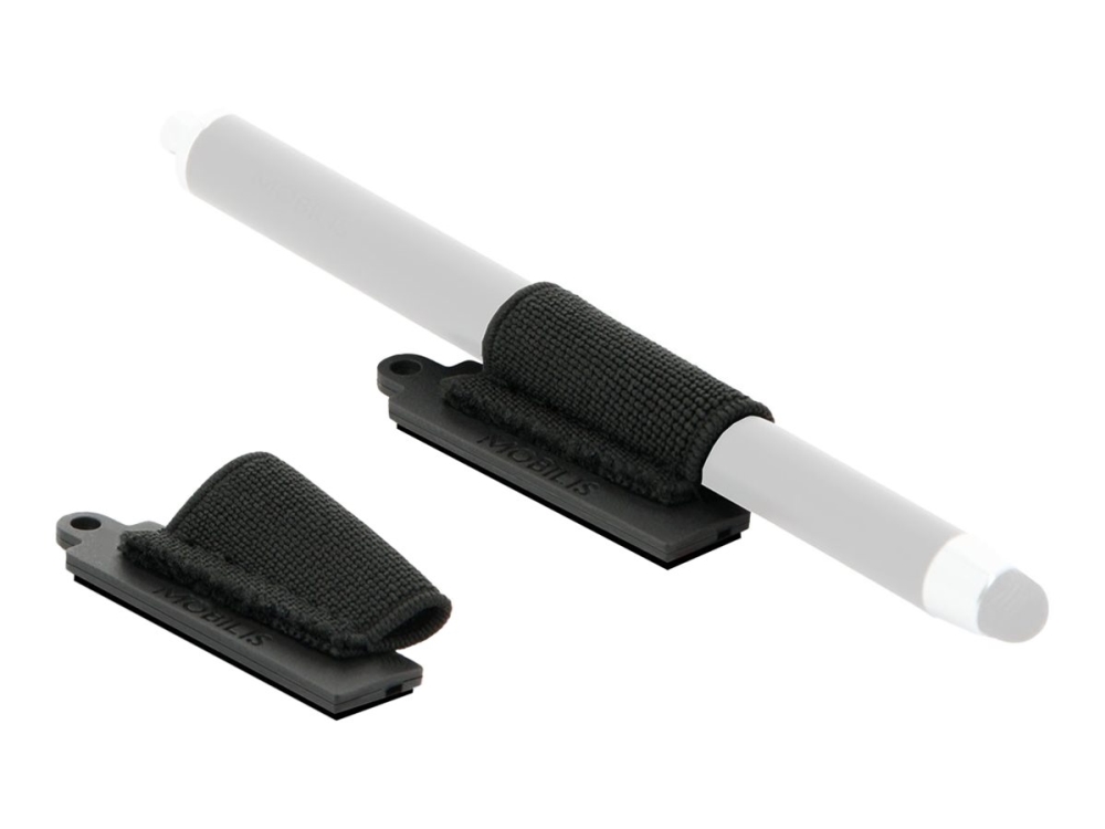 Mobilis - Stylus Holder For Mobiltelefon, Beskyttende Dække Til Mobiltelefon, Mobil Scanner, Tablet, Tablet-Beskyttende Dække - Klæbende, Universel -