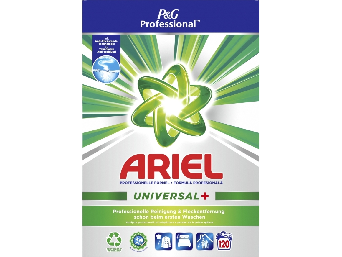 Ariel vaskemiddel ARIEL UNIVERSAL + 7,2 KG 6294