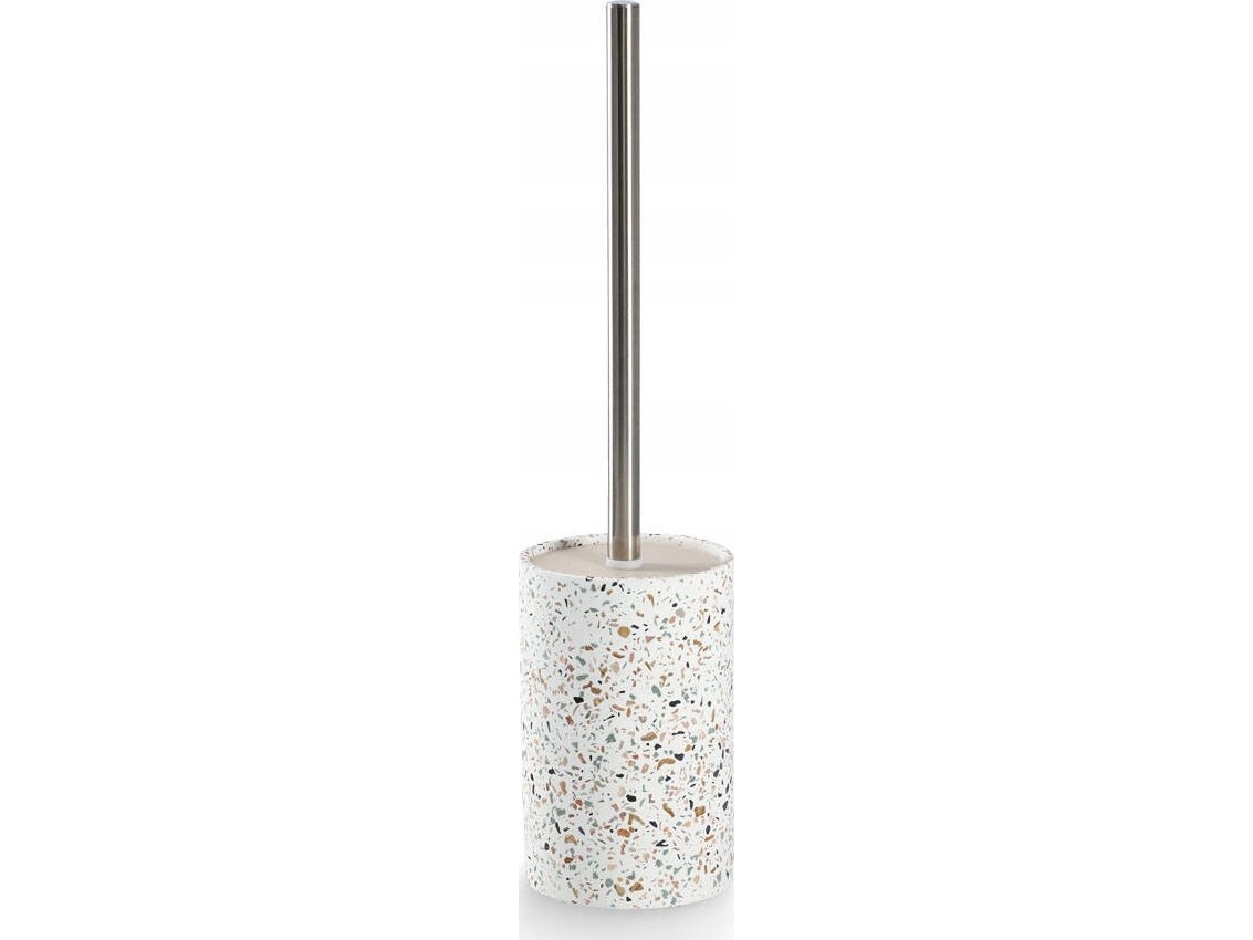 zeller toalettryggborste med cementbehållare TERRAZZO Ø 10,3 cm | VVS Artiklar - Uppvärmning - Skorstenstillbehör | GameStuff