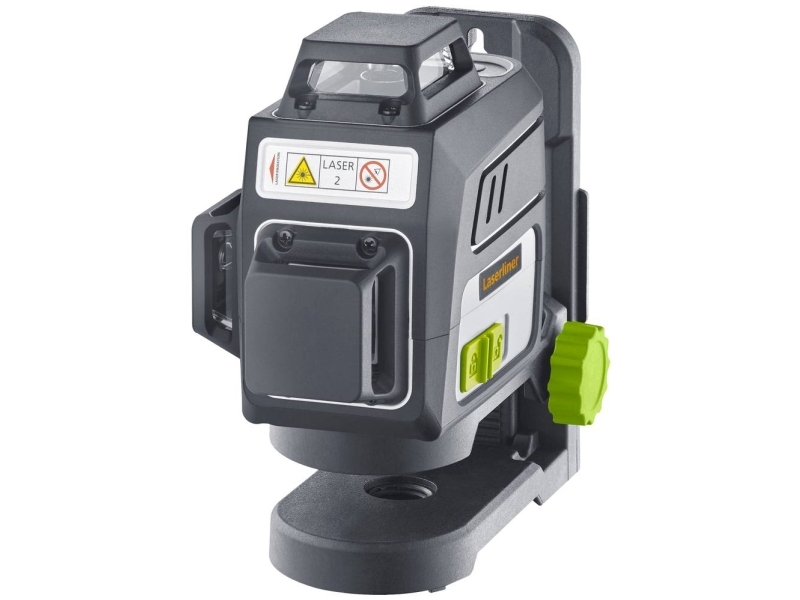Laserliner PocketPlane-Laser 3G, 0,3 mm/m, 3,5°, 515 nm, Linjeniveau, Sort, Grøn, 1/4,5/8