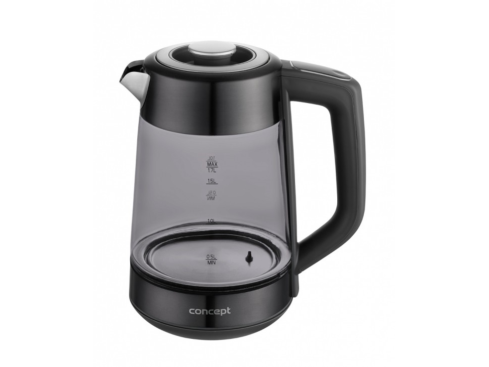 Kettle Concept Elektrisk Glaskedel Med Temperaturkontrol Rk4195