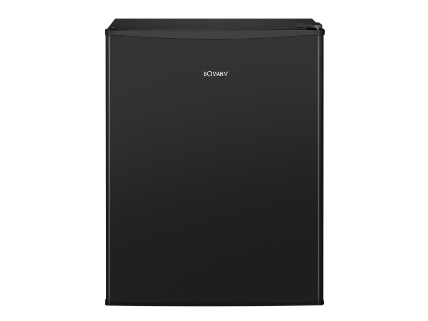 Bomann KB7347, 58 L, N-ST, 39 dB, E, musta
