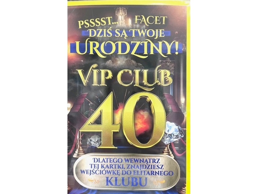 Yeku Karte Geburtstag 40 Männlich