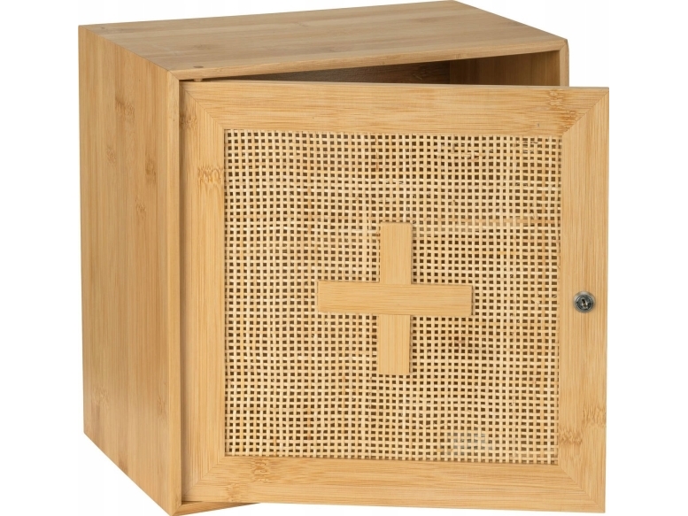 Wenko Allegre Bamboo Hausapotheke 30 X 30 Cm